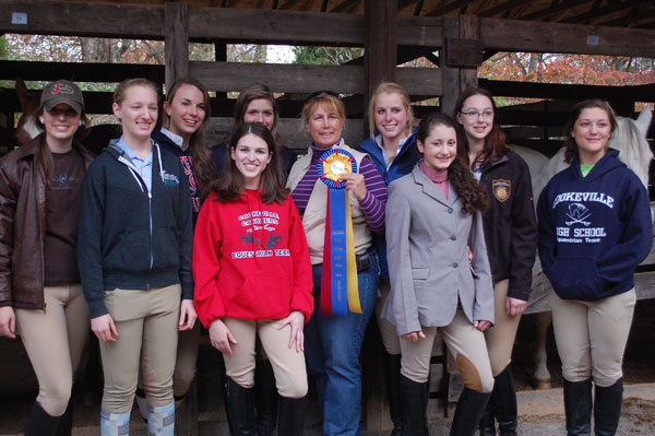CHS Equestrian Team at Penrose Farm in Knoxville